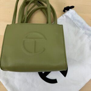 Telfar Small Drab Shopping Bag w/ Cover